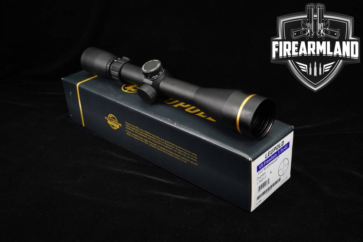 Leupold VX-Freedom 3-9x40 Duplex Reticle SFP MOA Scope VXF +ORIG BOX