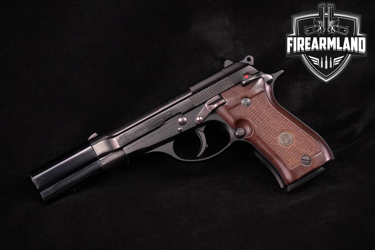 COLLECTOR Beretta Model 87BB Cheetah Target 22LR 5.75" Blued 87-BB +OG BOX