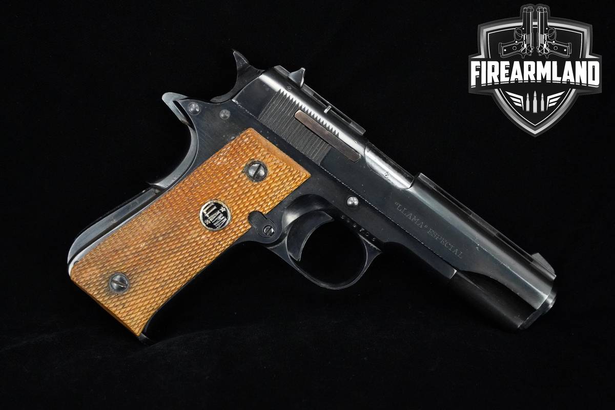 Llama Especial 380 ACP 3.7" Blued Llama-Especial