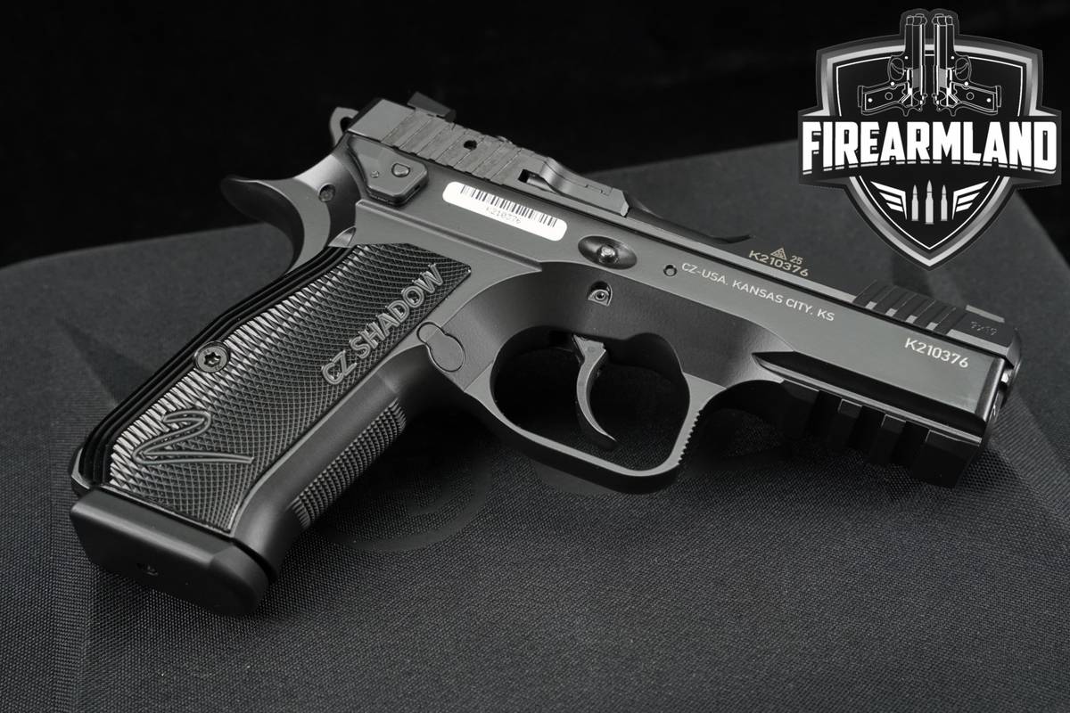 CZ SHADOW 2 Carry 9mm Optics-Ready 3.8" + 2MAGS, ORIG CASE