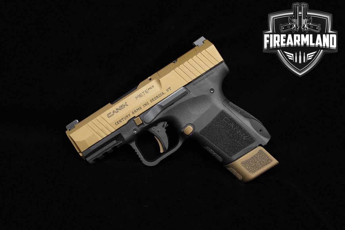 Canik METE MC9 9mm 4.52" Two-Tone Canik-METE MC9 MC-9 +ORIG CASE & HOLSTER