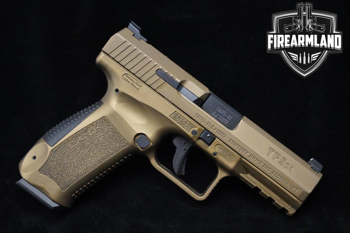 Canik TP9 DA 9mm 4" Bronze Cerakote Canik-TP9 MATCH TP9DA TP-9 +ORIG CASE