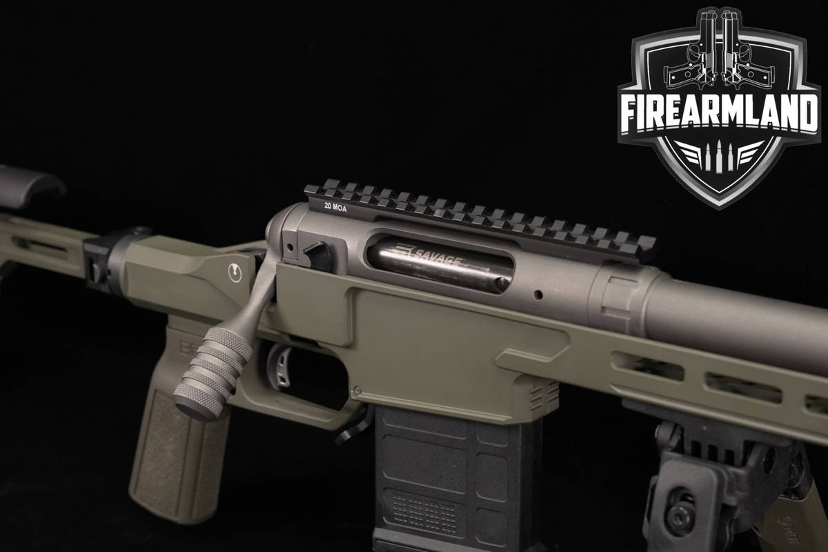 Savage Arms Model 110 6.5 Creedmoor 18" Matte Stainless M110 +2 MAGS, BIPOD