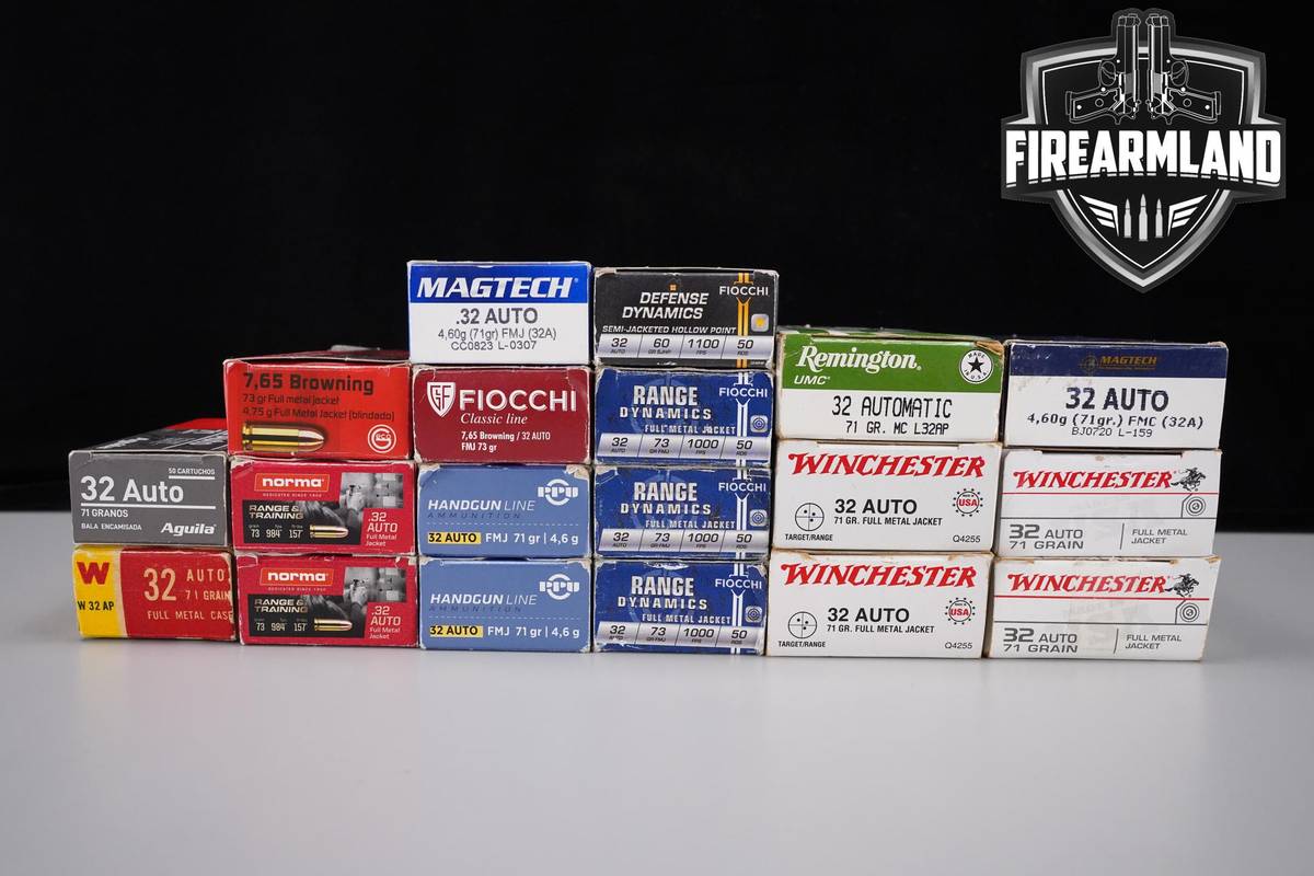 950 RDS! 32 ACP Ammo 32ACP 32 Auto