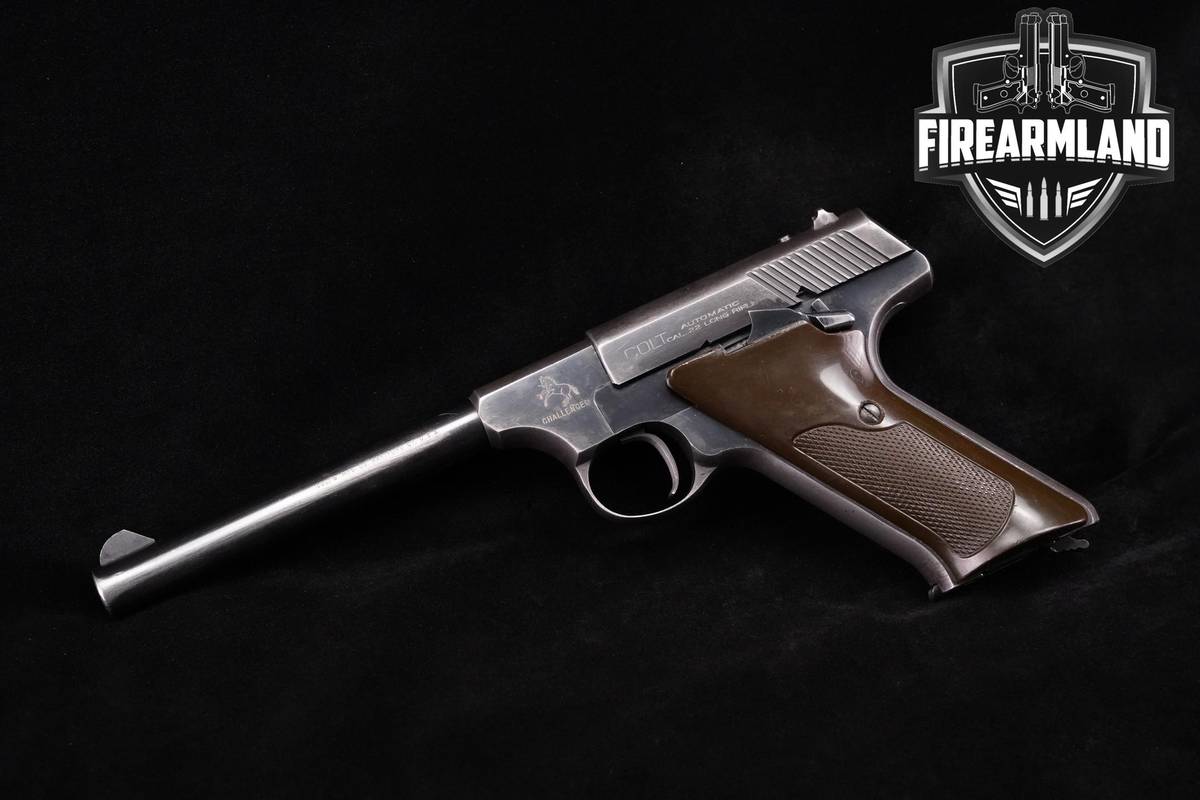 1951 Colt Challenger Second Series 22LR 6" Blued Woodsman-Heritage