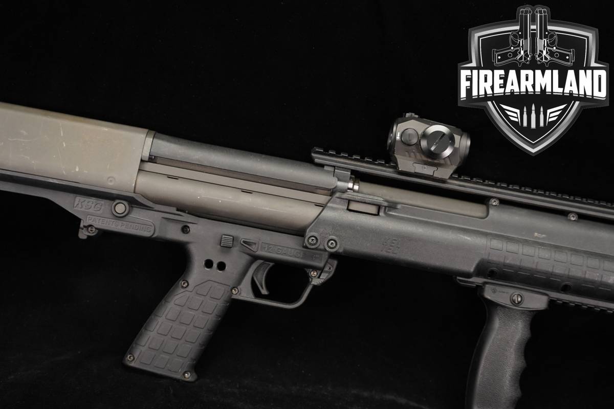 Kel-Tec KSG 12-Gauge 18.5" Two-Tone Black & Gray KelTec +ROMEO OPTICS