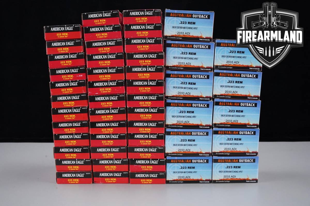 980 RDS! 223 Remington Rem Ammo