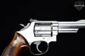 1984 Smith & Wesson (S&W) Model 19-5 .357 Mag. Nickel Plated in Very Good Condition Image 5
