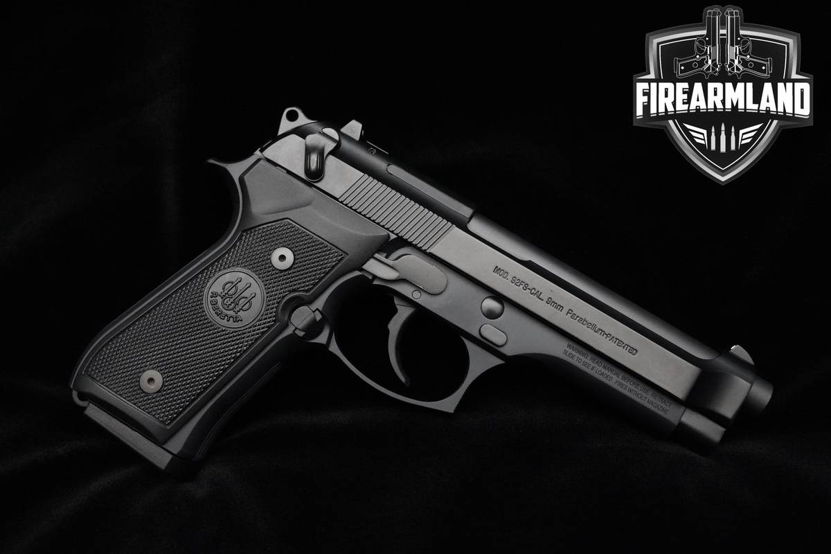 Beretta 92FS 9mm 4.9" Pistol +2 MAGS & ORIG CASE