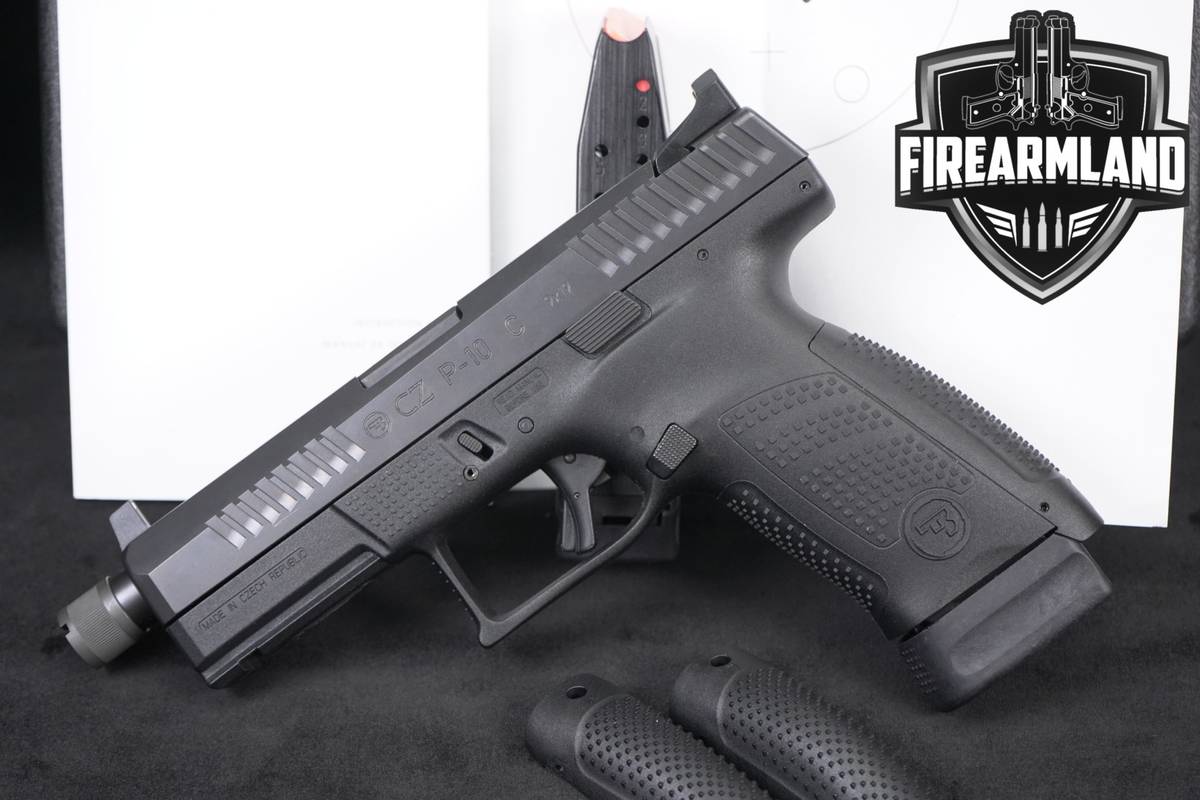 CZ P-10 C THREADED 9mm 4.75" P10C P10 +2 MAGS & ORIG CASE