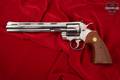 1980 Colt Python Target .38 Spl. Bright Nickel in Very Good Condition Image 2