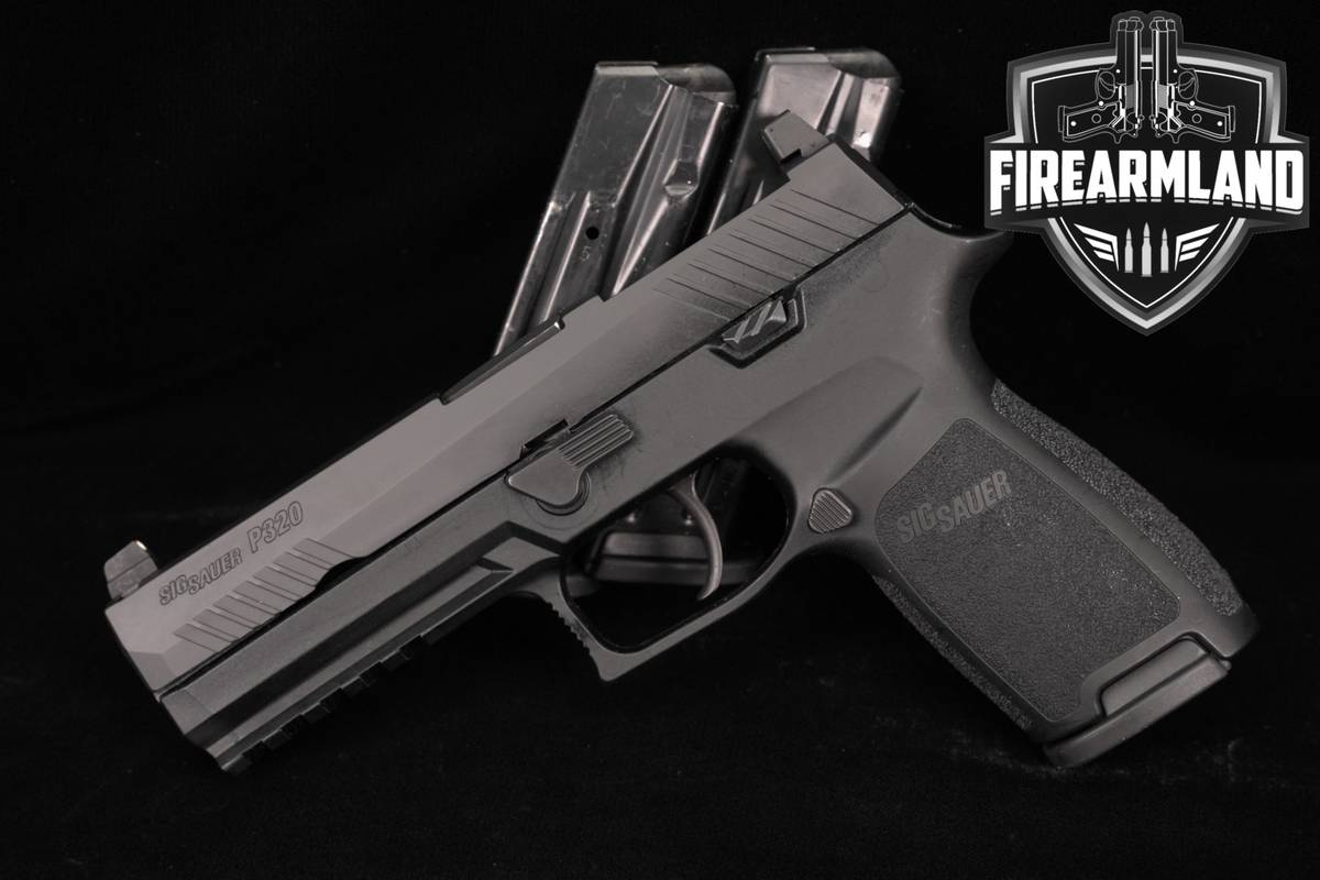 Sig Sauer P320 9mm Optics-Ready 4.7 Two-Tone Stainless P 320 +3 MAGS