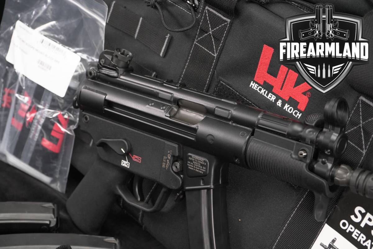 Heckler & Koch SP5K PDW 9mm H&K SP5 +3 MAGS & ORIG CASE