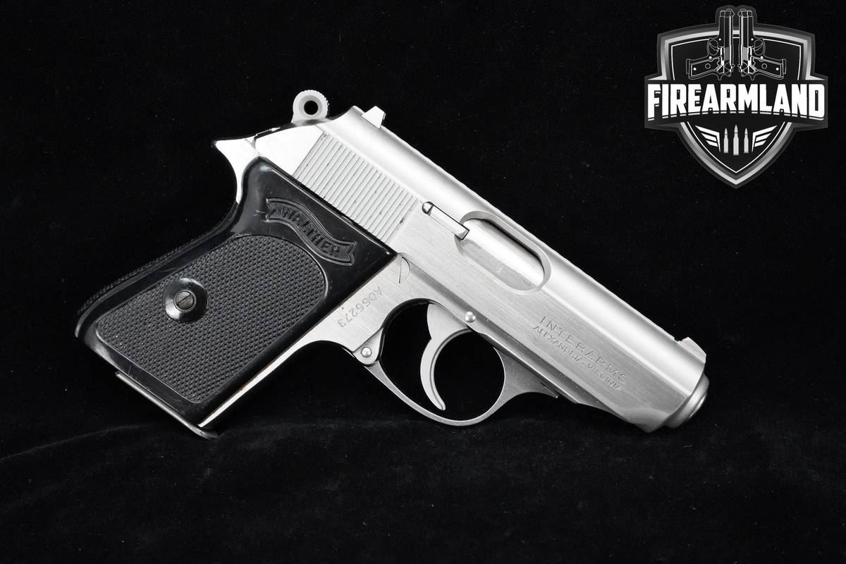 Walther PPK Stainless 380-ACP 3.3" Stainless DA/SA