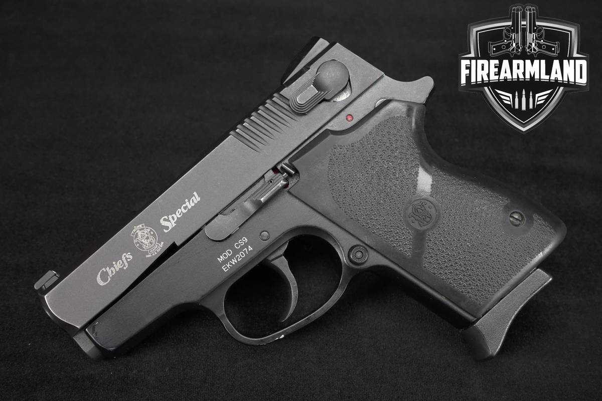 Smith & Wesson S&W Model CS9 Chief's Special 9mm 3" CS-9 +ORIG CASE