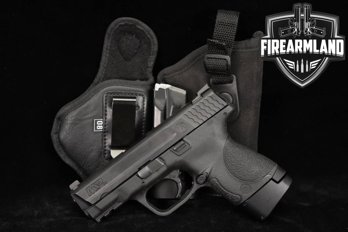 Smith & Wesson M&P9c Gen1 S&W 9mm 3.5" M&P9 M&P-9C +2 MAGS & HOLSTER
