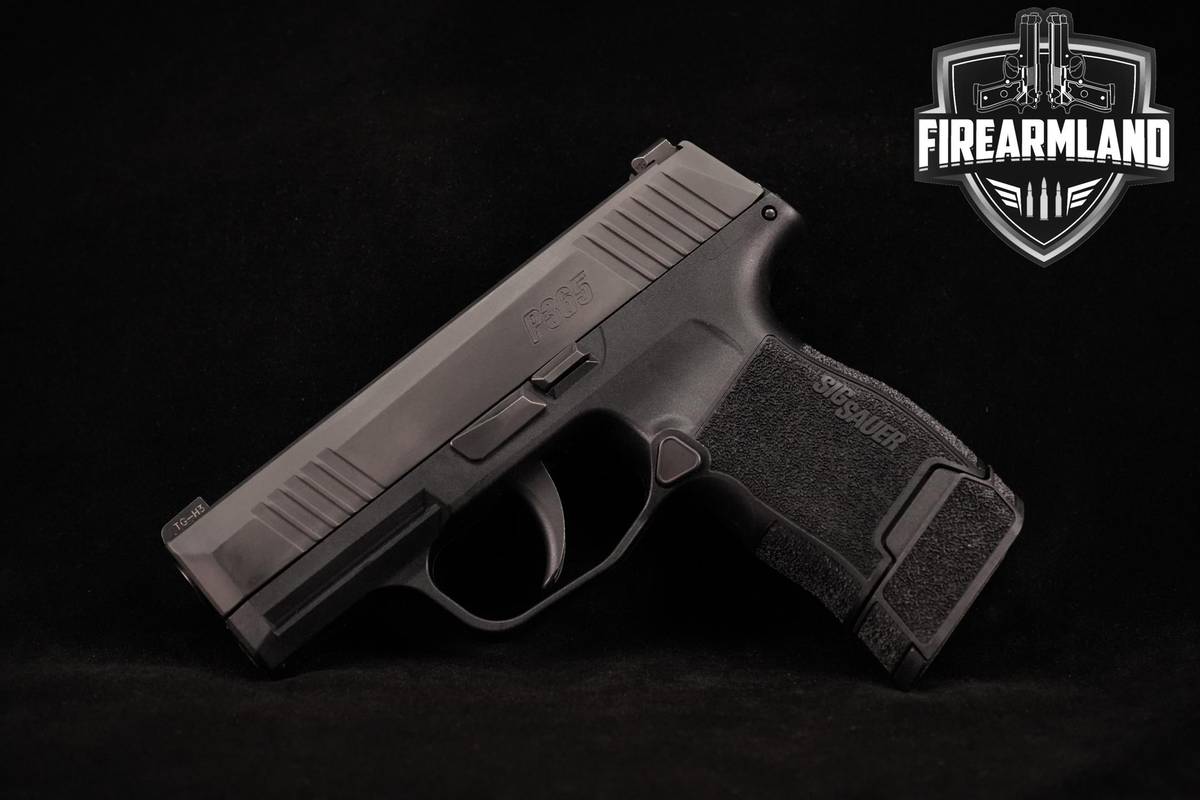 Sig Sauer P365 Nitron 9mm 3.1" Nitron P-365 Sig +4 MAGS & ORIG CASE