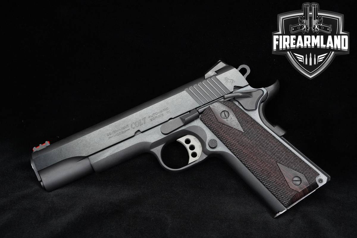 Colt Government Model Series-70 Competition 45ACP 1911 5" Blued +ORIG CASE