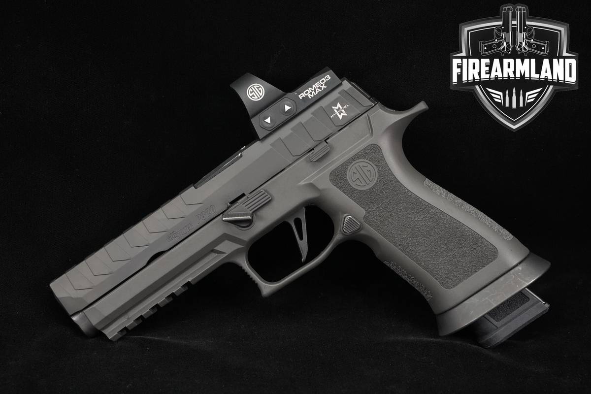 CUSTOM WORKS Sig Sauer P320-MAX Michel Edition 9mm 5" +ORIG CASE