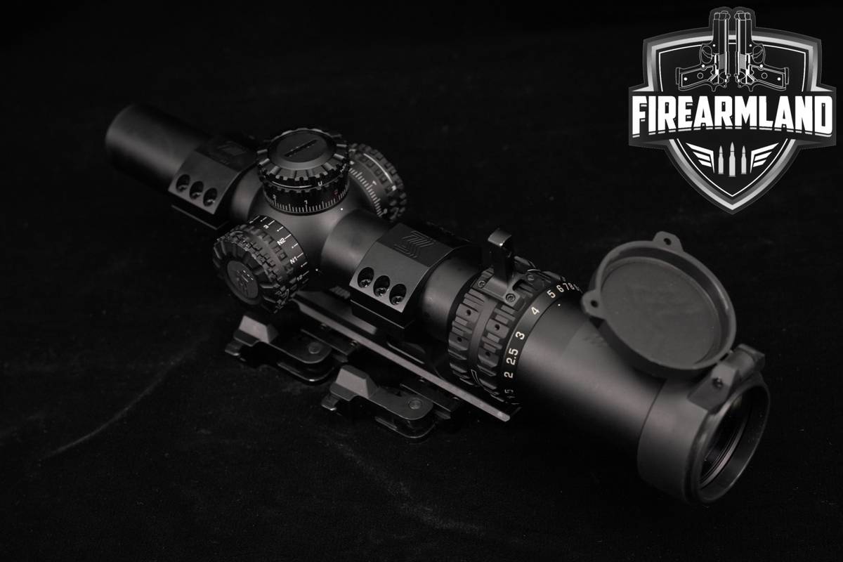 SwampFox Optics Arrowhead 1-10x24mm LPVO MRAD SFP Green Illiumination Scope