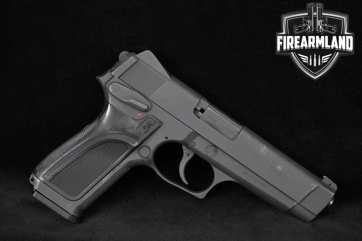 Browning BDM 9mm 4.72" Blued Matte Finish DA/SA
