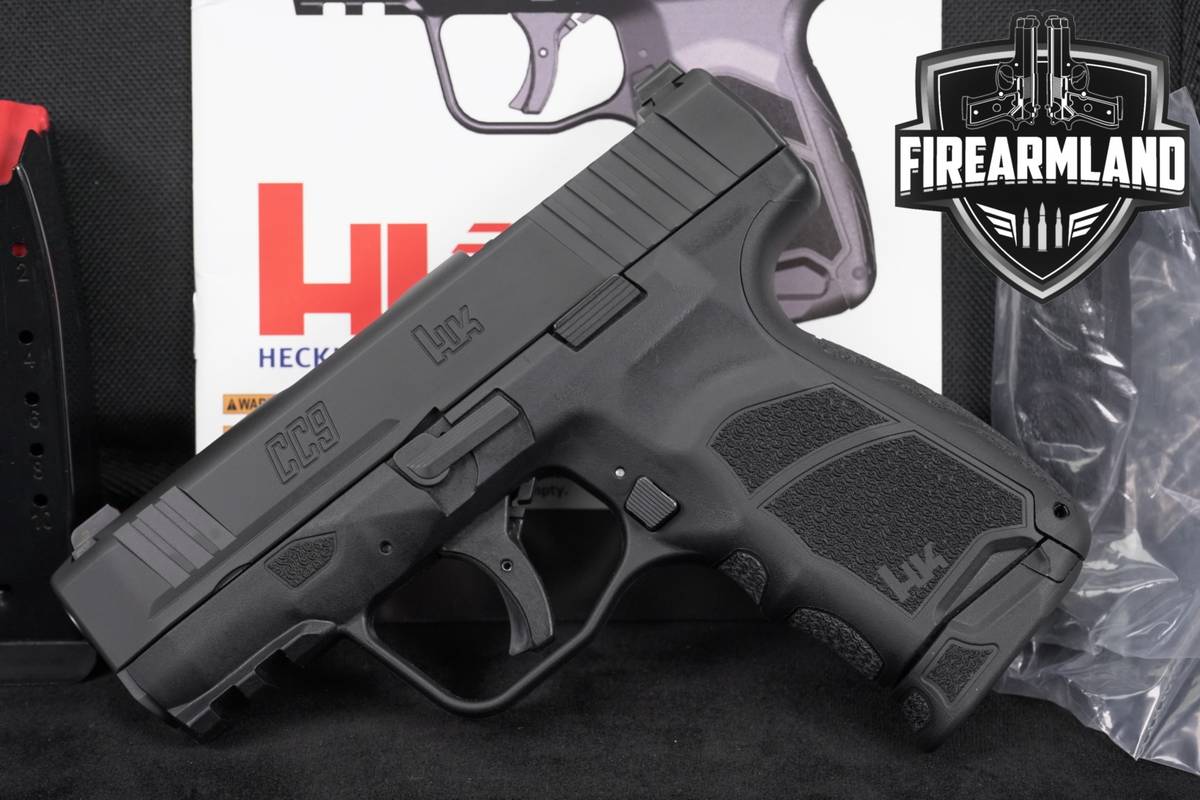 Heckler & Koch USA H&K HK CC9 9mm 3.32" CCW Defense +2 MAGS & ORIG CASE