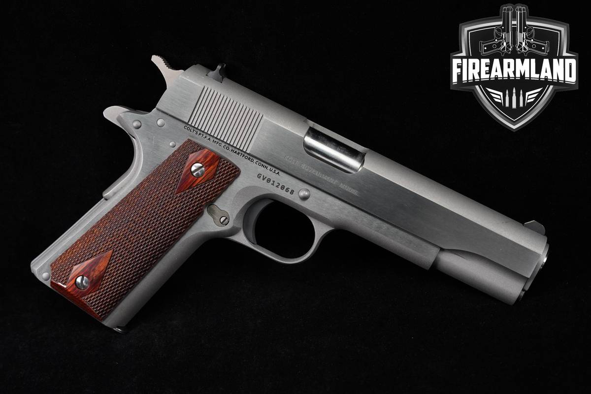 Colt Government Model Series 70 45 ACP 1911 5" 4 MAGS & ORIG CASE