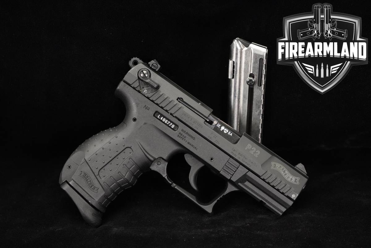 Walther P22 22LR 3.42" P 22 +2 MAGS