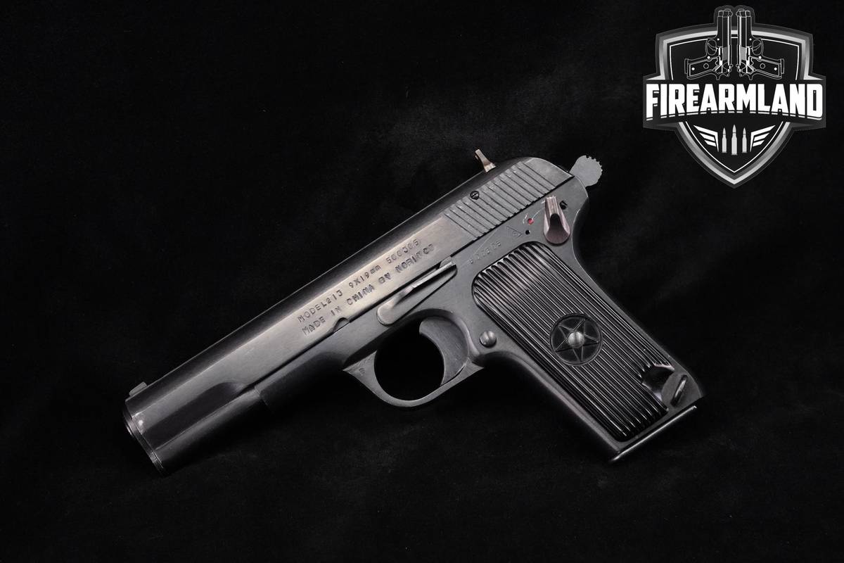 PRE-BAN IMPORT! Norinco Model 213 9mm 4.6" Blued TT-33 Pattern