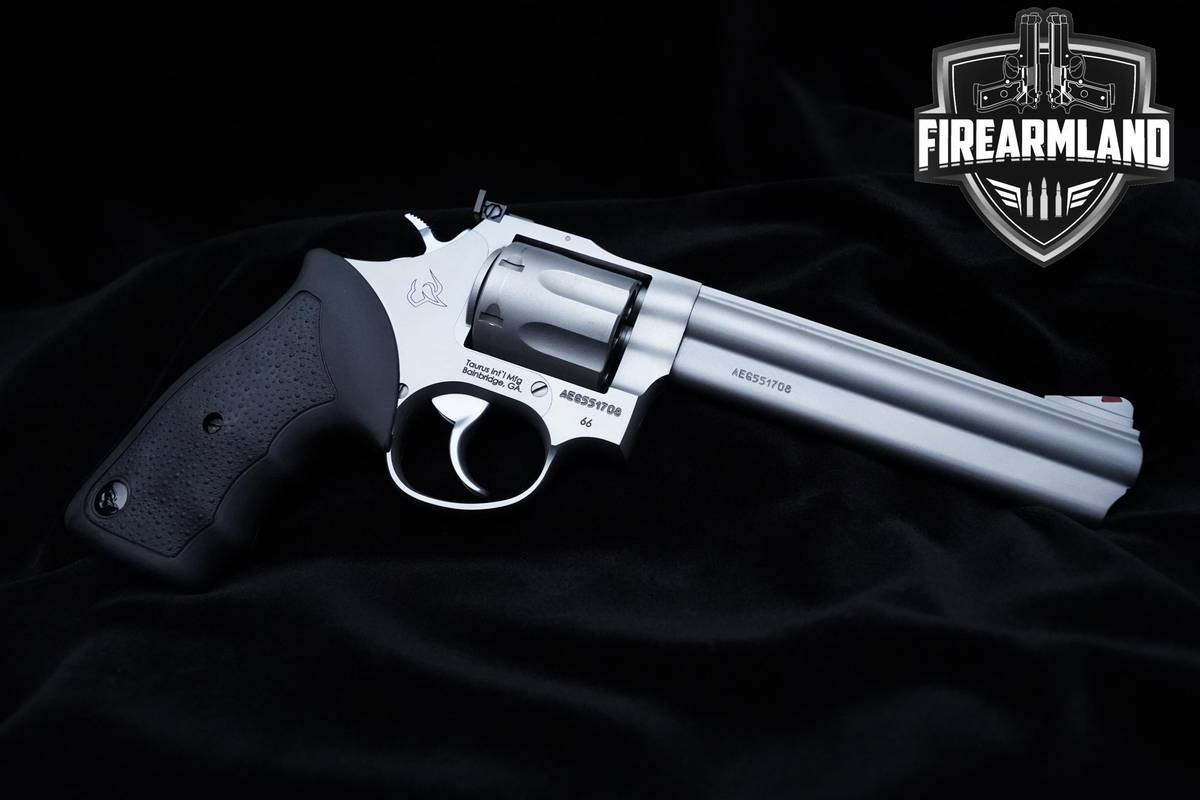 Taurus Model 66 357 Magnum 6" Matte Stainless 7rd 66 Taurus +ORIG BOX