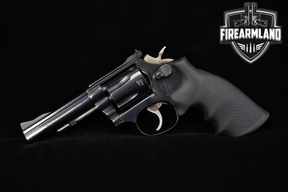 1988 Smith & Wesson (S&W) Model 17-5 22LR 4" Blued S&W 17-5 DA/SA