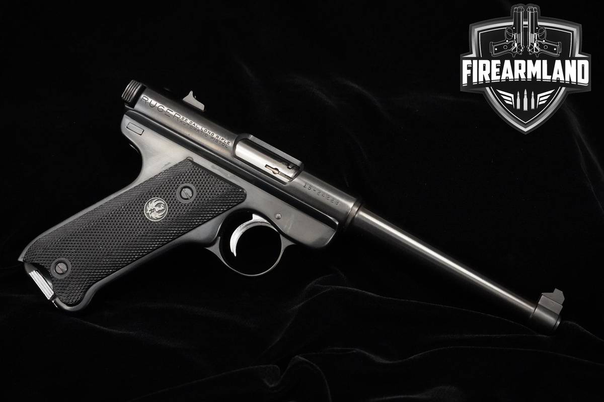 1978 Ruger Standard Auto 22LR 6" Blued Ruger Mark MK