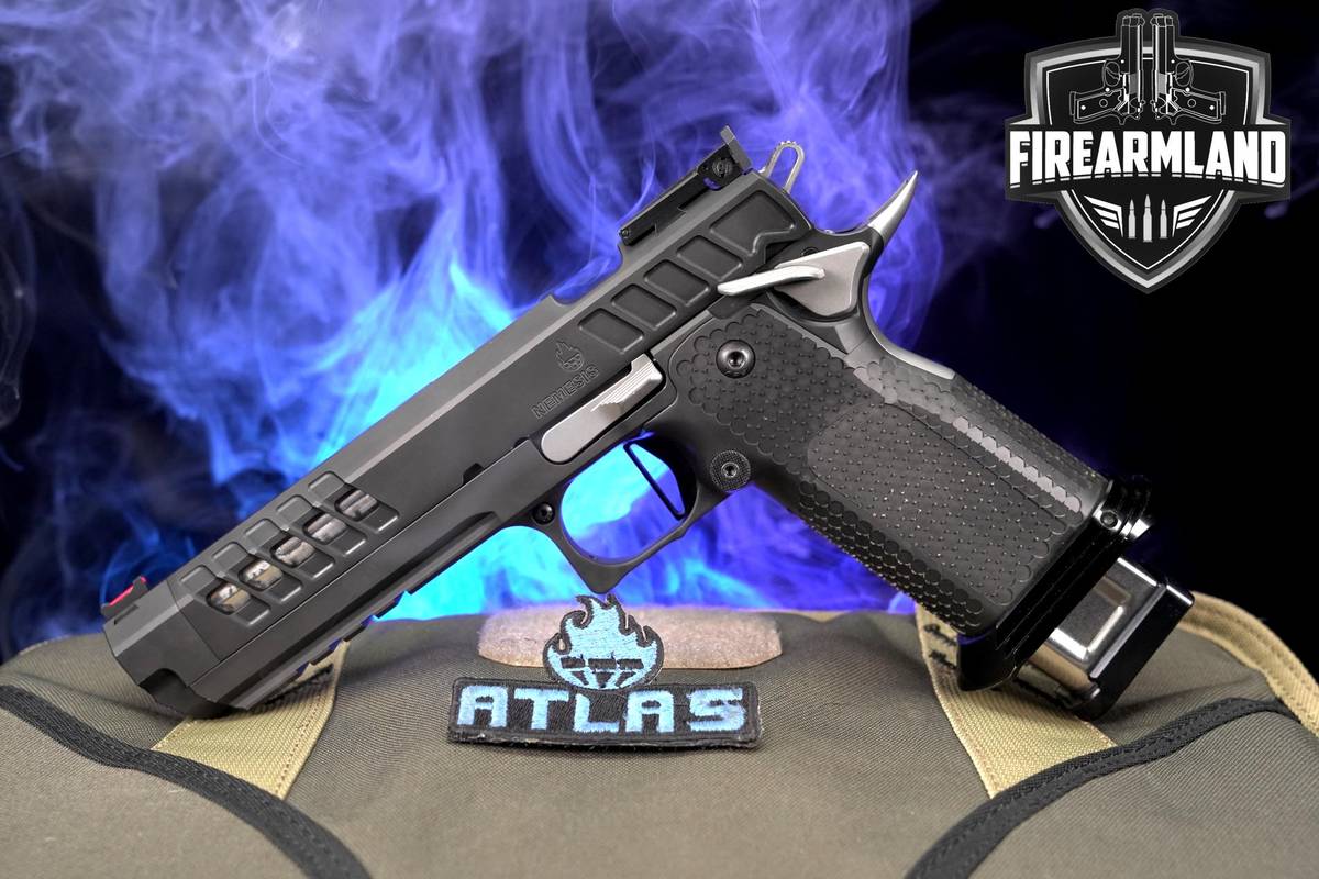 Atlas Gunworks Nemesis V2 40 S&W 1911 2011 5" +4 MAGS & ORIG CASE