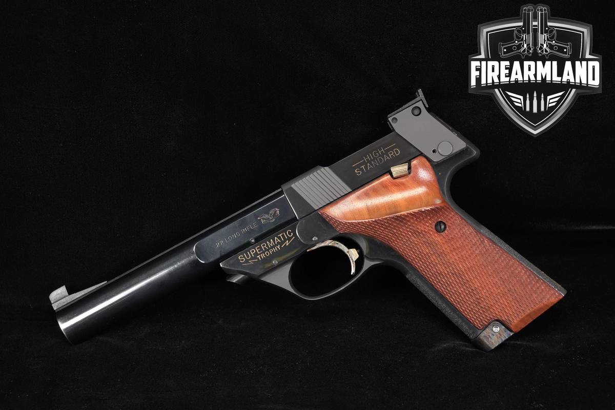 1960s High Standard Supermatic Trophy Model 106 Military 22LR 5.5" +3 MAGS