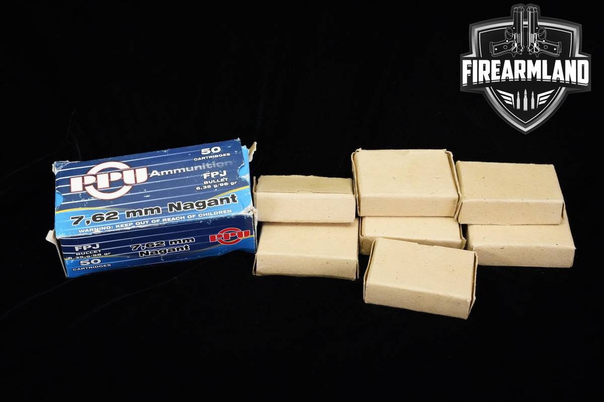 7.62 Nagant Ammo 7.62-Nagant Ammo- 148 ROUNDS