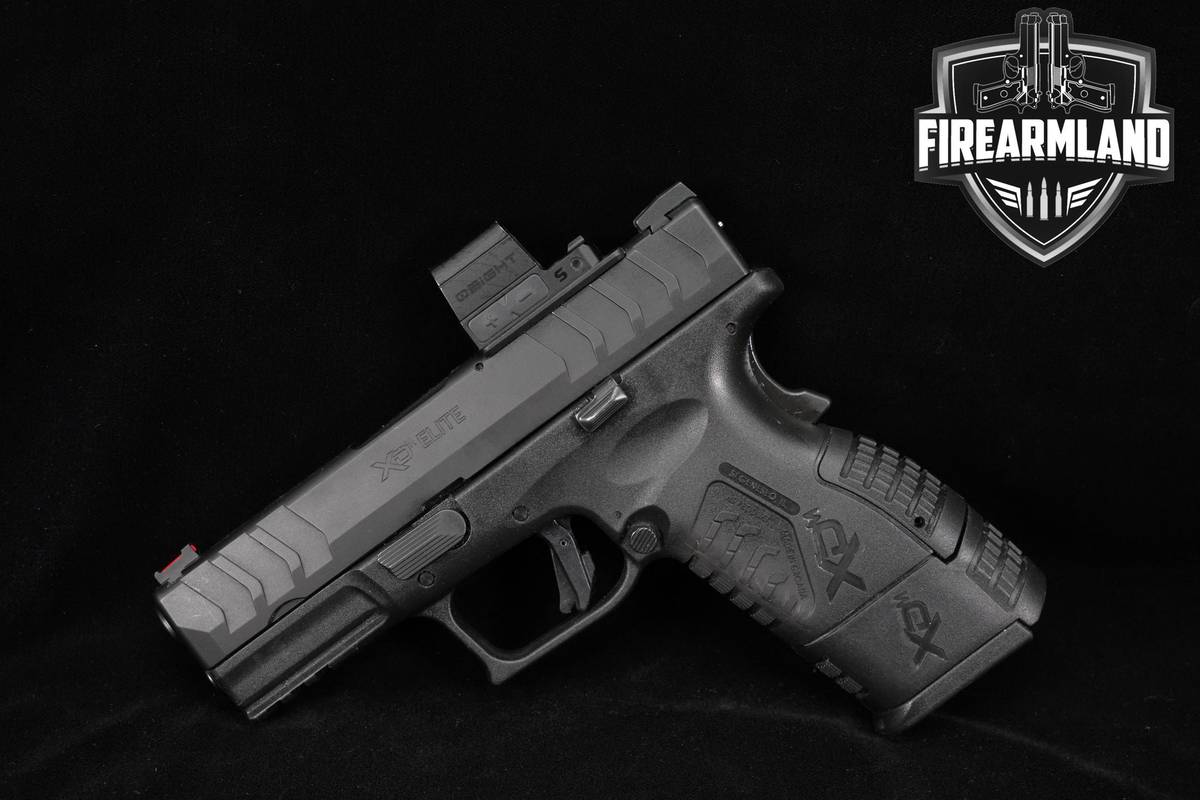 Springfield Armory XD-M Elite Compact OSP 10mm 3.8" XDM +7 MAGS & CASE