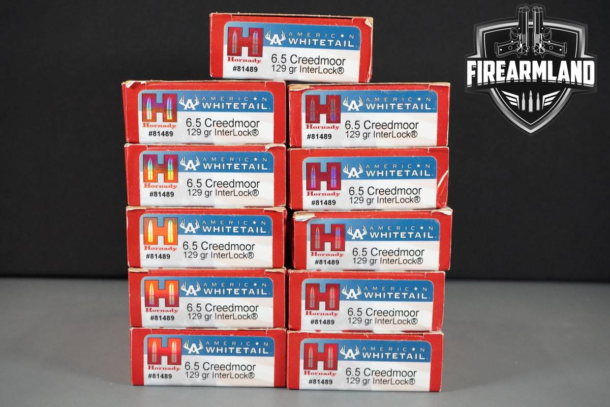 6.5 Creedmoor Ammo 6.5-Creedmoor Ammunition 220 ROUNDS