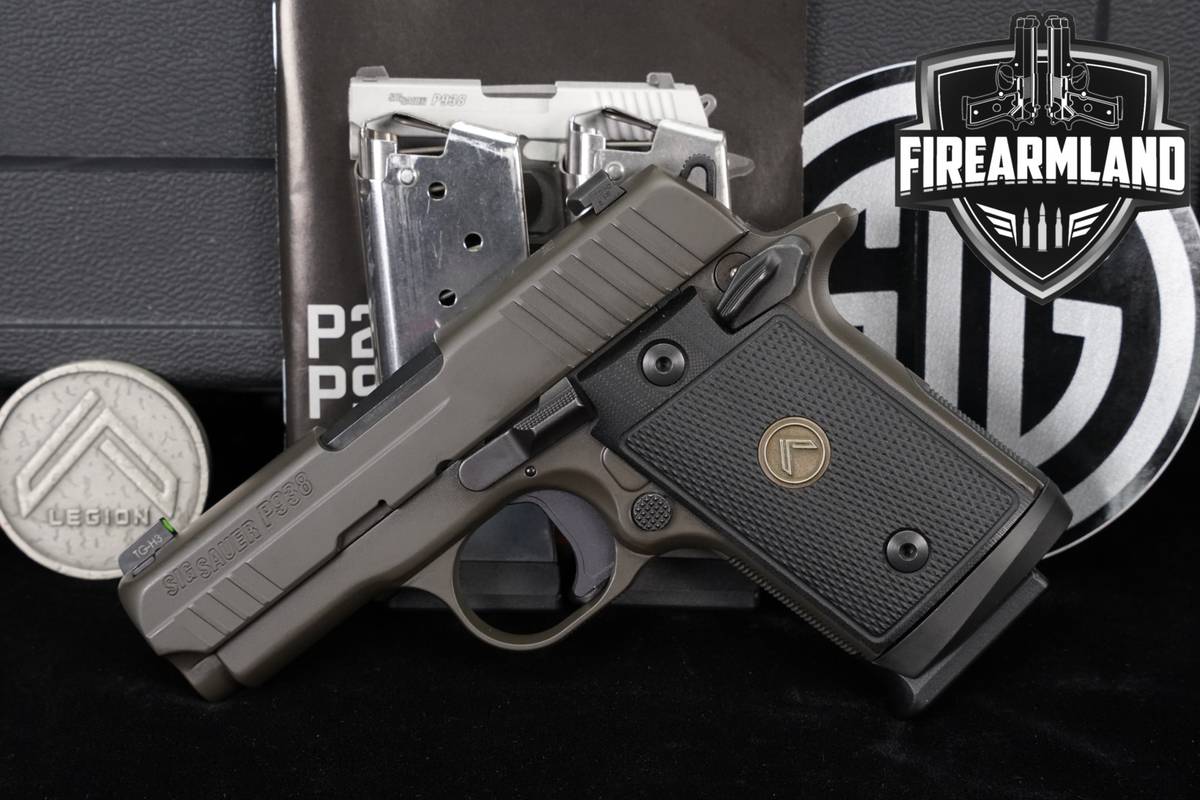 Sig Sauer P938 Legion 9mm P 938 +3 MAGS & ORIG BOX