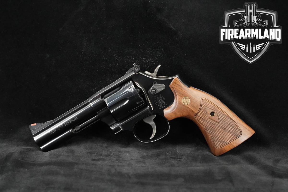 Smith & Wesson Model 586-8 357-Magnum 4" Blued S&W 586-8 +ORIG CASE