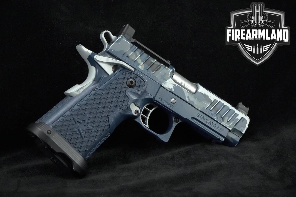 Staccato (STI) C2 9mm 3.9" Staccato C2 1911-2011 +3 MAGS & ORIG CASE