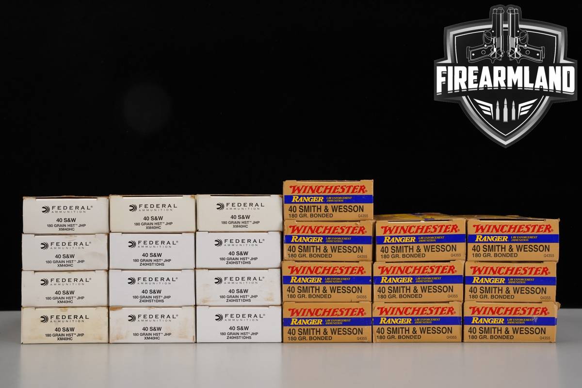 1100 Rounds! 40 S&W Ammo 40-S&W Ammunition