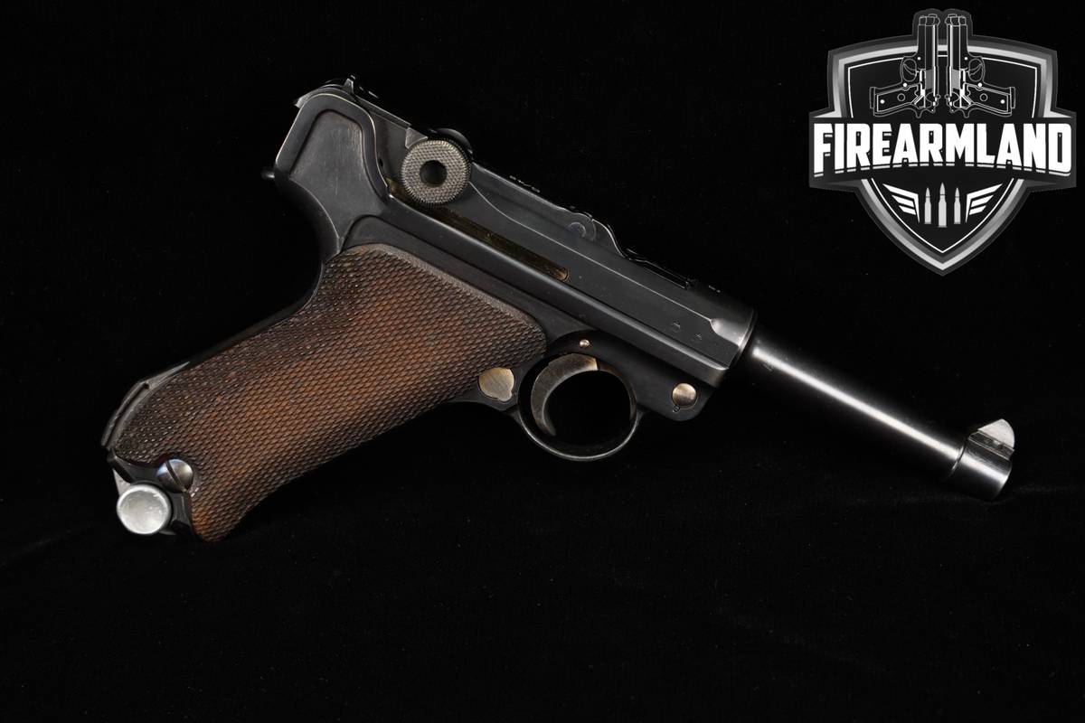 ALL MATCHING 1935 Mauser P.08 S/42 G-Date 9mm 4" Blued P08 P 08