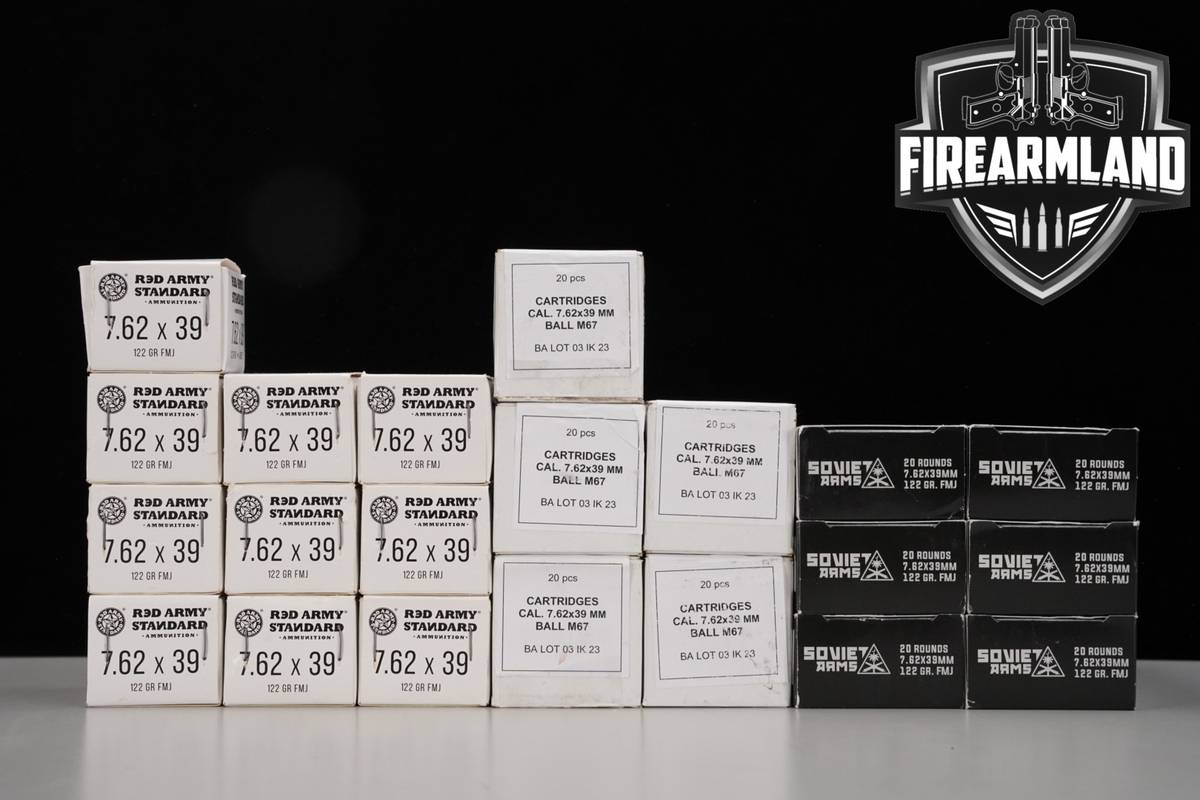 420 RDS! 7.62x39 Ammo 762