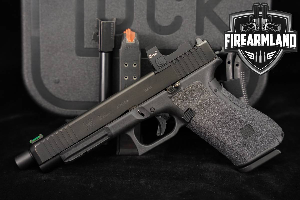 Glock 34 Gen5 MOS G34 Gen 5 9mm THREADED +2 MAGS, ORIG CASE, CVLIFE OPTICS