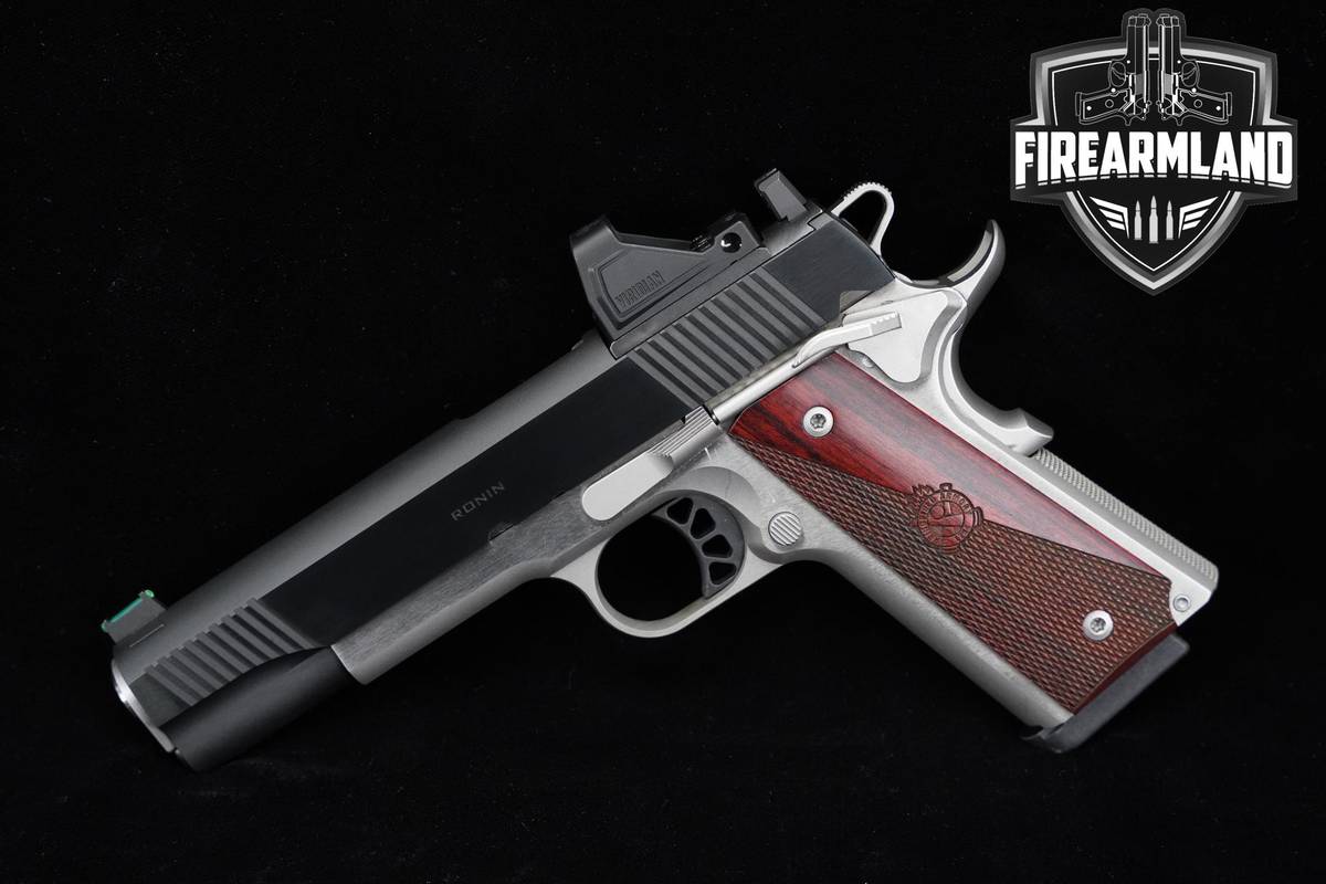 Springfield Armory 1911 Ronin AOS Optic Ready 9mm 5" +4 MAGS, ORIG CASE