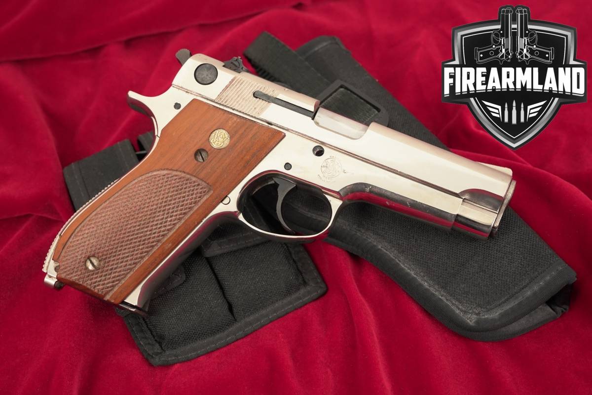 1979-1980 Smith & Wesson Model 39-2 Gen 1 S&W 9mm 4" Bright Nickel +3 MAGS