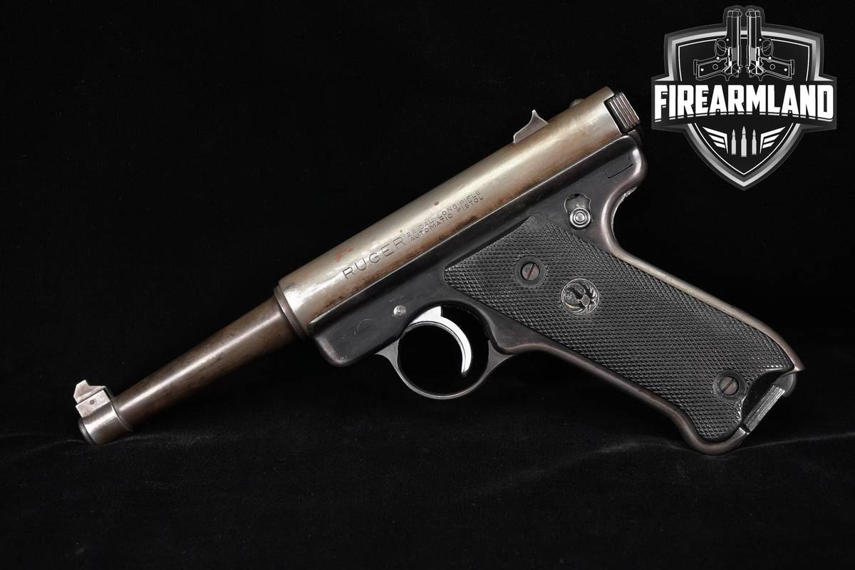 CLASSIC Ruger Standard Automatic Pistol MK-I Mark-1 22LR 4.75" +HOLSTER