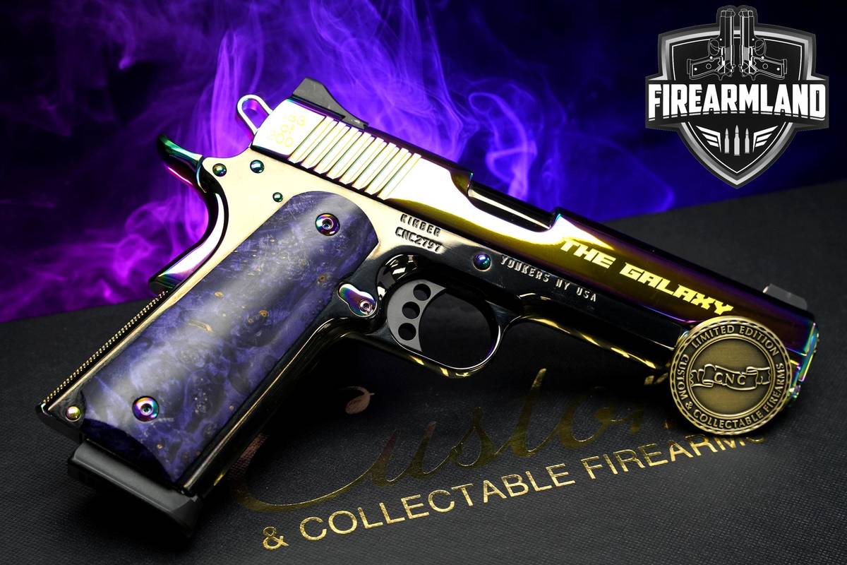 IRIDESCENT! Custom & Collectable Kimber 1911 GALAXY 5" 45ACP (183 Of 200)