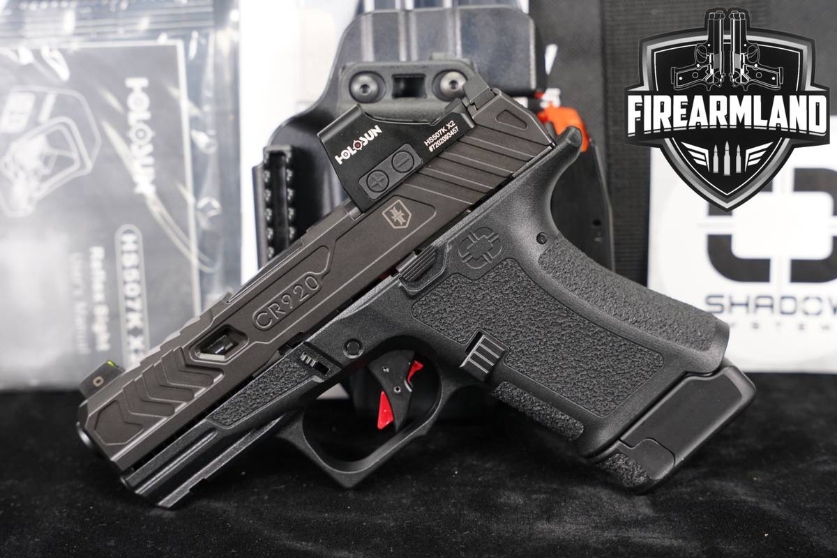 Shadow Systems CR920 War Poet 9mm CR-920 +2 MAGS, ORIG BOX, HOLOSUN OPTICS
