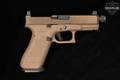 Glock 19X V, MOS, Threaded Barrel 9mm Luger Coyote Tan in Excellent Condition Image 4